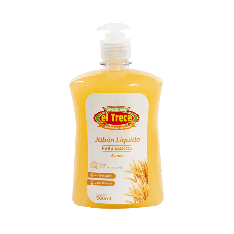 Jabon Líquido Avena 500Ml